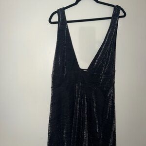 Urban Outfitters Shimmering Black Dress